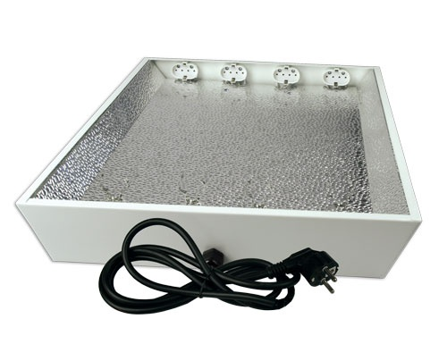 T5 Reflektor für 4 x 55 Watt CFL